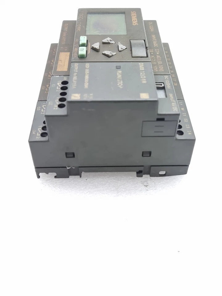 Siemens 6ED1052-1MD00-0BA5 Logo With 6ED1055-1MB00-0BA1 Expansion Module